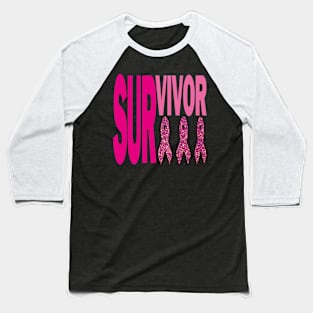 Survivor Ribbon Baseball T-Shirt